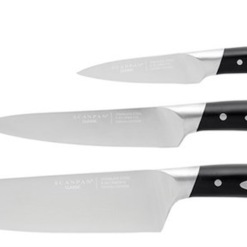 Scanpan Classic Knivsæt/ Kokkesæt 3 Dele