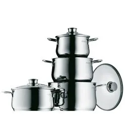 WMF Diadem Plus Grydesæt 8 Dele Uden Belægning