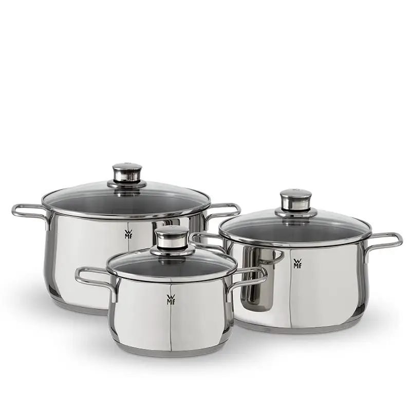 WMF Diadem Plus Grydesæt 6 Dele Uden Belægning