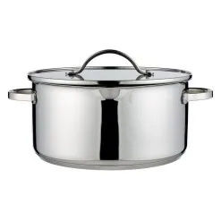 Aldente Gryde Med Låg 5 Liter Uden Belægning