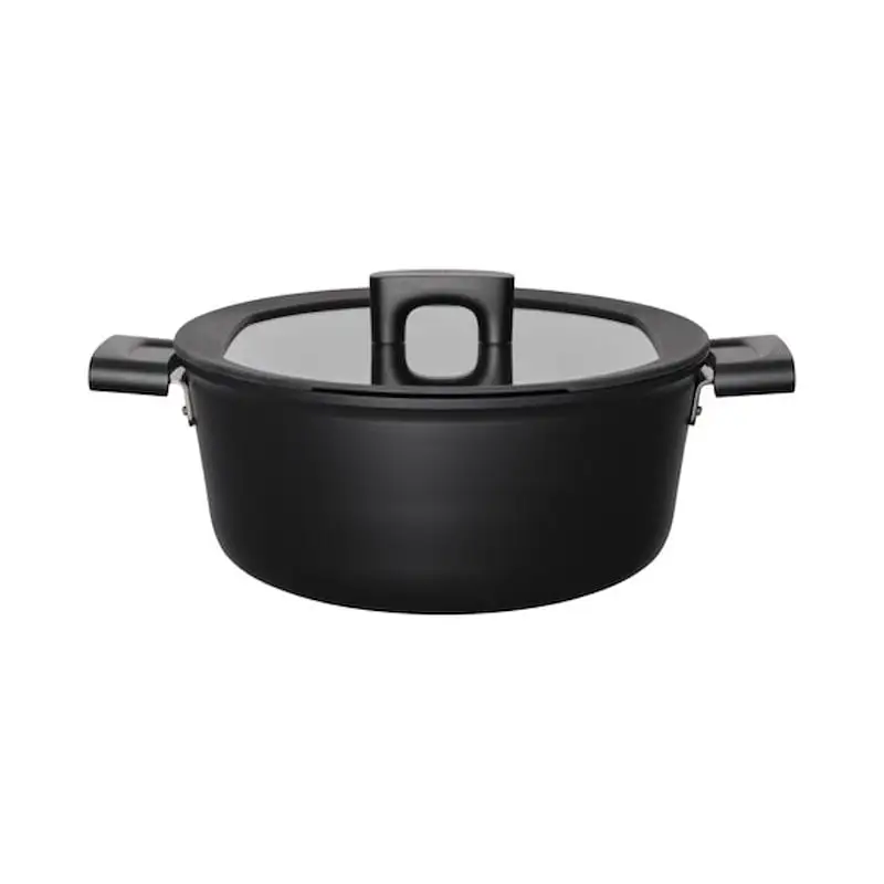 Fiskars Hard Face Slip-let Gryde 5 Liter Med Låg