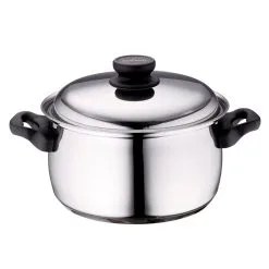 Fiskars Royal Gryde Med Låg 4 Liter Uden Belægning