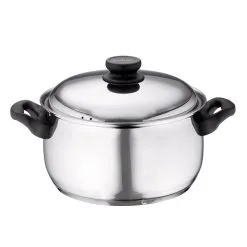 Fiskars Royal Gryde Med Låg 5 Liter Uden Belægning