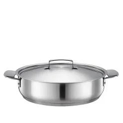 Fiskars All Steel Stegefad Med Låg Keramisk Belægning 28 Cm
