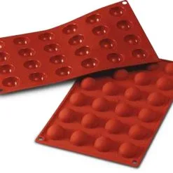 Silikomart Halvkugle Silikoneform 24 Stk