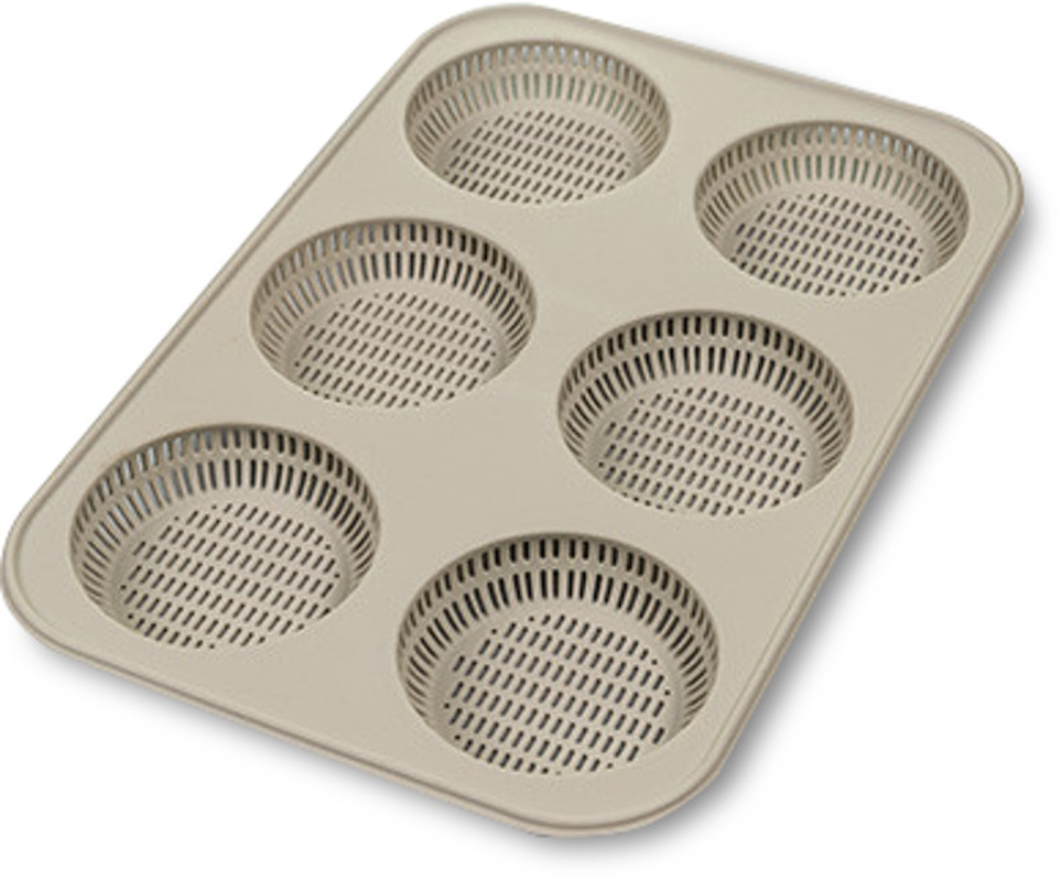 Silikomart Burgerbolle Silikoneform 6 Stk