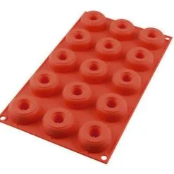 Silikomart Mini Donut Silikoneform 15 Stk