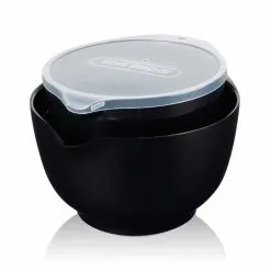 Rosti Margrethe Røreskålesæt Med Låg Sort 2+3 Liter